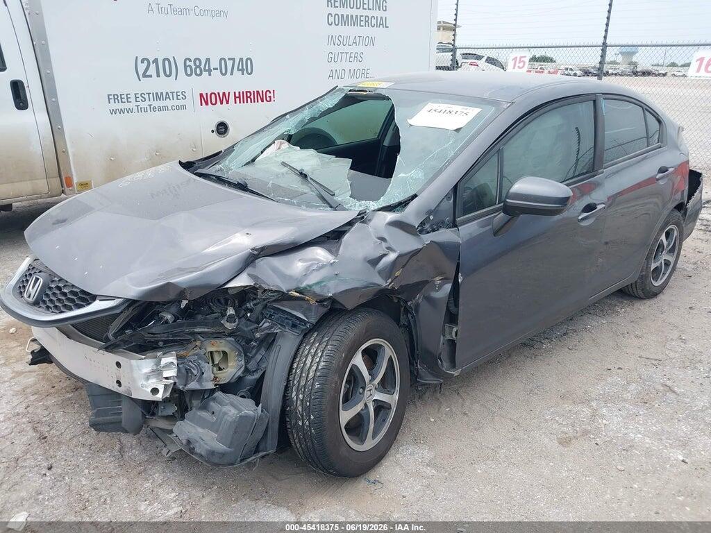 2HGFB2F76FH549129 2015 HONDA CIVIC photo no. 2