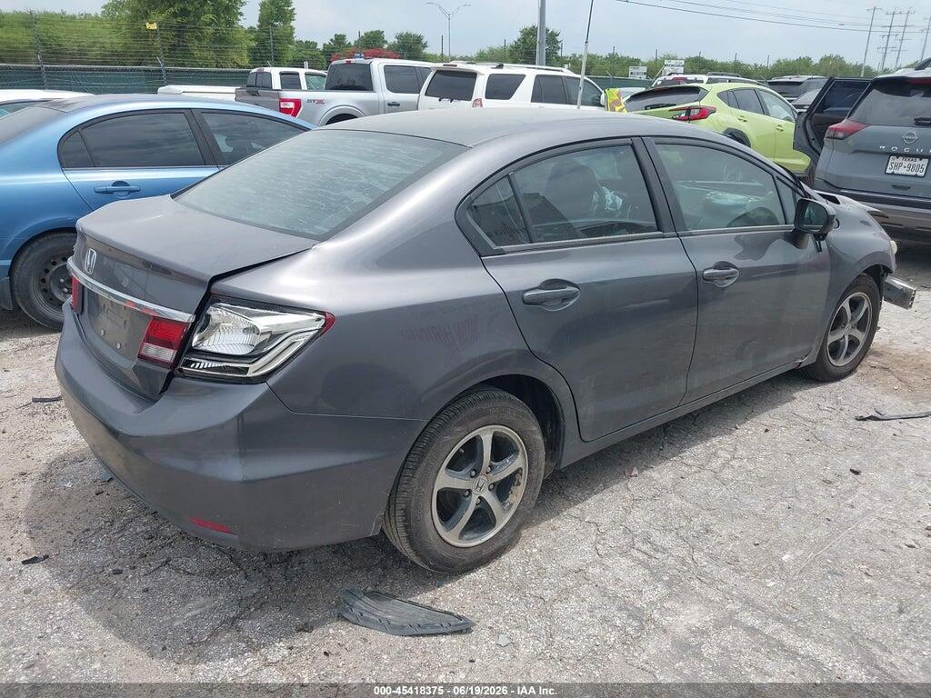 2HGFB2F76FH549129 2015 HONDA CIVIC photo no. 4