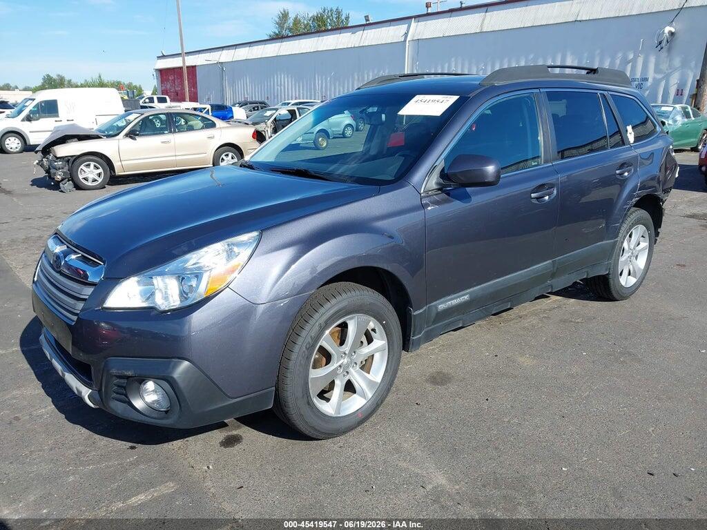 4S4BRBKCXE3295711 2014 SUBARU OUTBACK photo no. 2