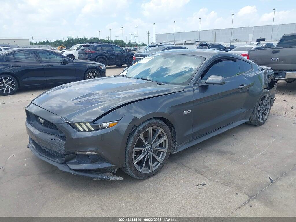 1FA6P8CF1G5237023 2016 FORD MUSTANG photo no. 2