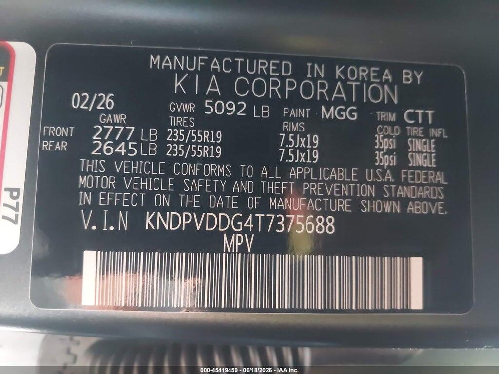 KNDPVDDG4T7375688 2026 KIA SPORTAGE HYBRID photo no. 9