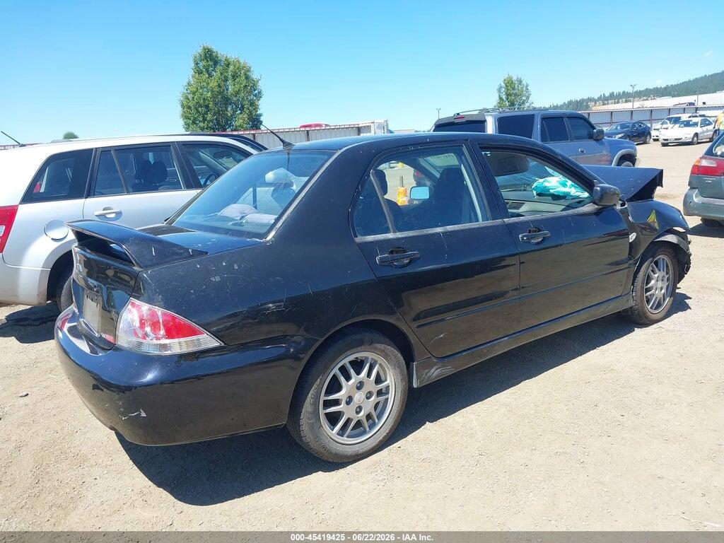 JA3AJ86E15U009873 2005 MITSUBISHI LANCER photo no. 4