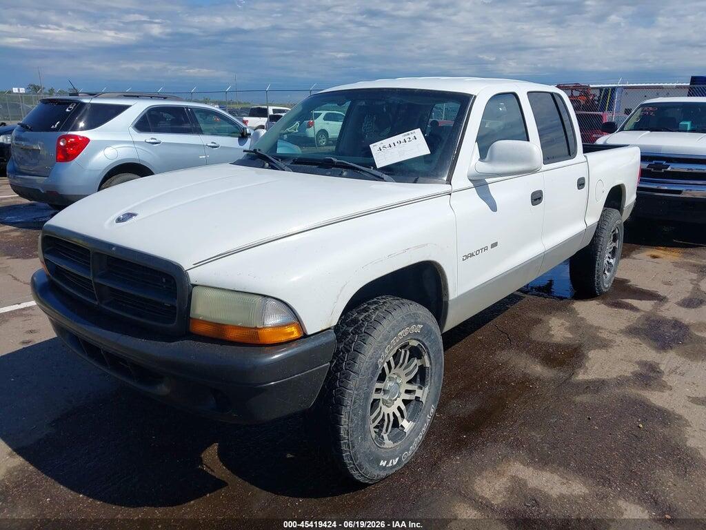 1B7HG48N32S641737 2002 DODGE DAKOTA photo no. 2
