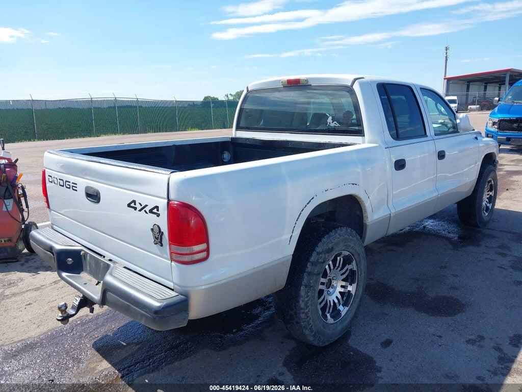 1B7HG48N32S641737 2002 DODGE DAKOTA photo no. 4