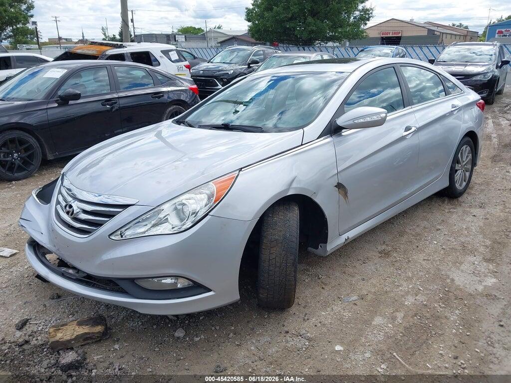 5NPEC4AB5EH905056 2014 HYUNDAI SONATA photo no. 2