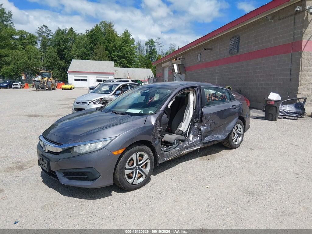 19XFC2F53GE248776 2016 HONDA CIVIC photo no. 2