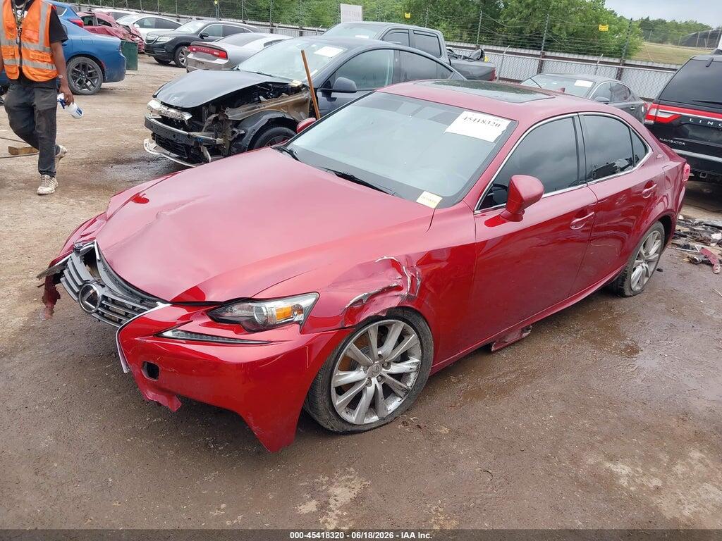 JTHBF1D23E5030398 2014 LEXUS IS 250 photo no. 2
