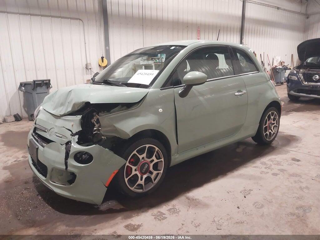 3C3CFFBR4FT508529 2015 FIAT 500 photo no. 2