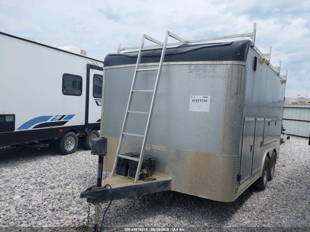 53BLTEA25MR001519 2021 LOOK TRAILERS 8.5X15.5 LXT MILLHOU photo no. 2