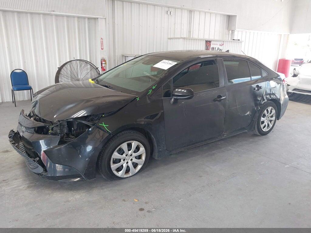 5YFEPMAE8MP157385 2021 TOYOTA COROLLA photo no. 2