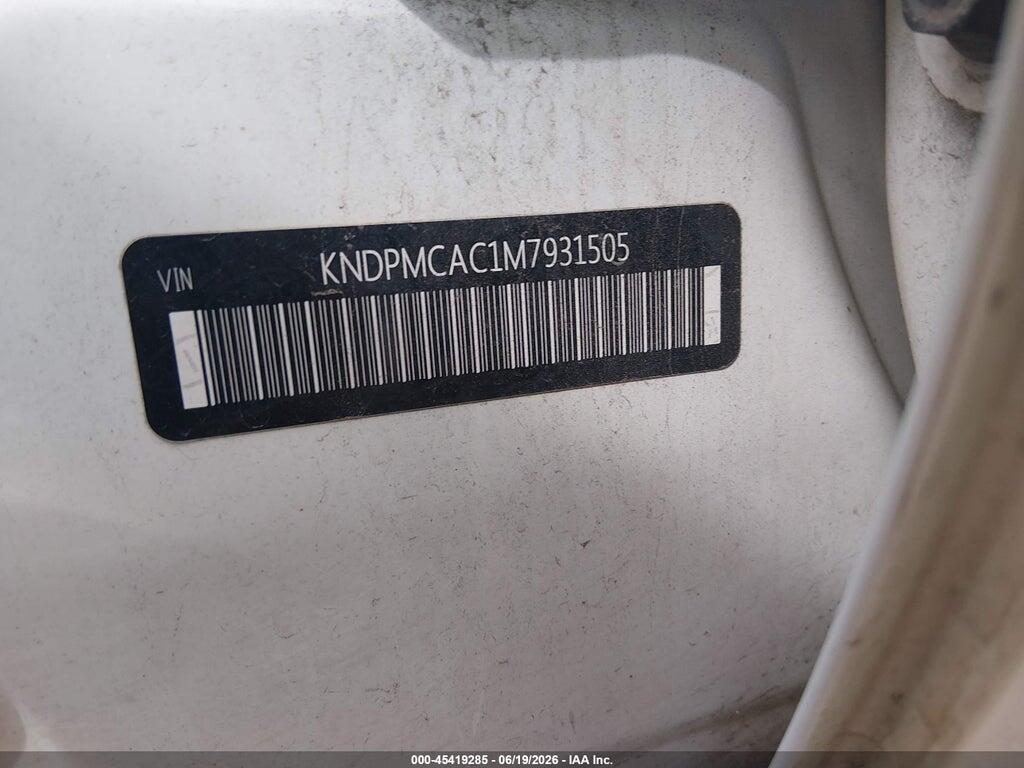 KNDPMCAC1M7931505 2021 KIA SPORTAGE photo no. 9