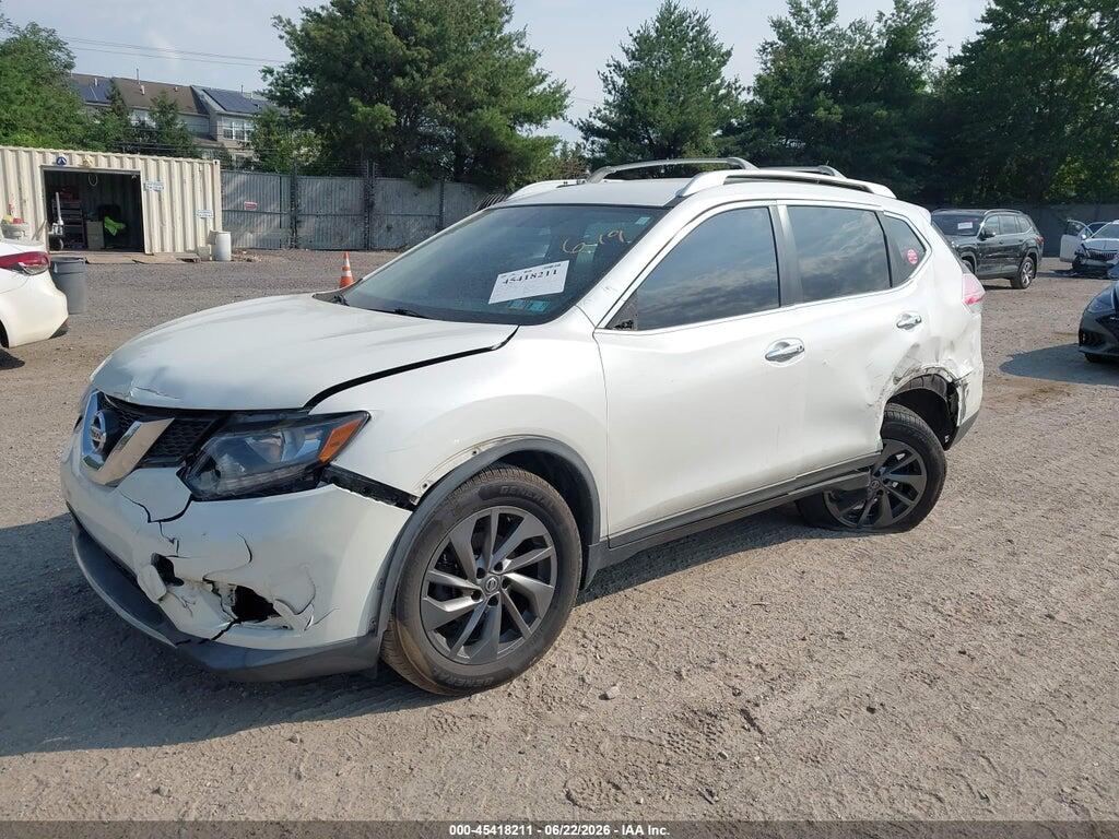 KNMAT2MV8GP709600 2016 NISSAN ROGUE photo no. 2