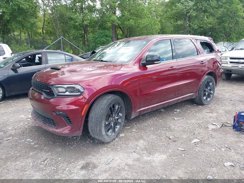 1C4SDJCT1MC850331 2021 DODGE DURANGO photo no. 2