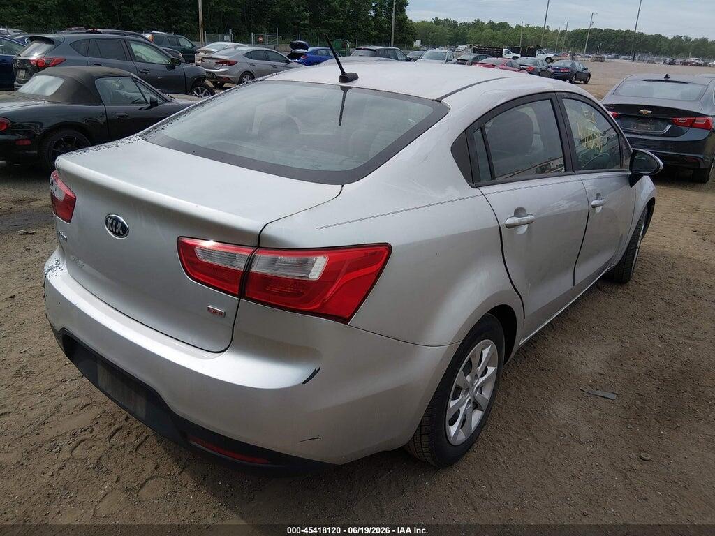 KNADM4A31E6419059 2014 KIA RIO photo no. 4