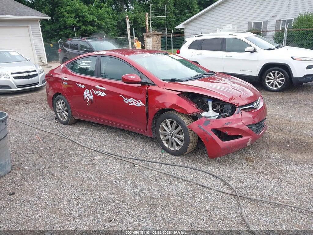 5NPDH4AE7GH700770 2016 HYUNDAI ELANTRA photo no. 1