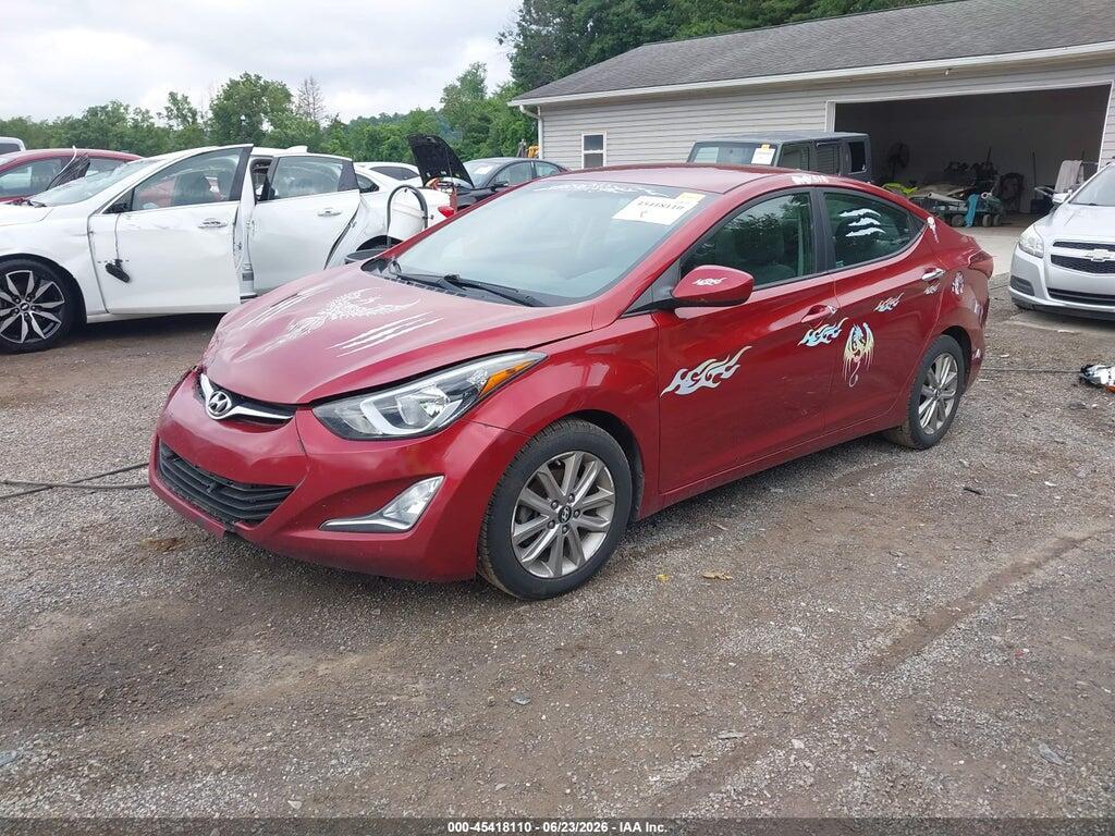 5NPDH4AE7GH700770 2016 HYUNDAI ELANTRA photo no. 2
