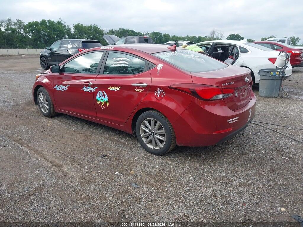 5NPDH4AE7GH700770 2016 HYUNDAI ELANTRA photo no. 3