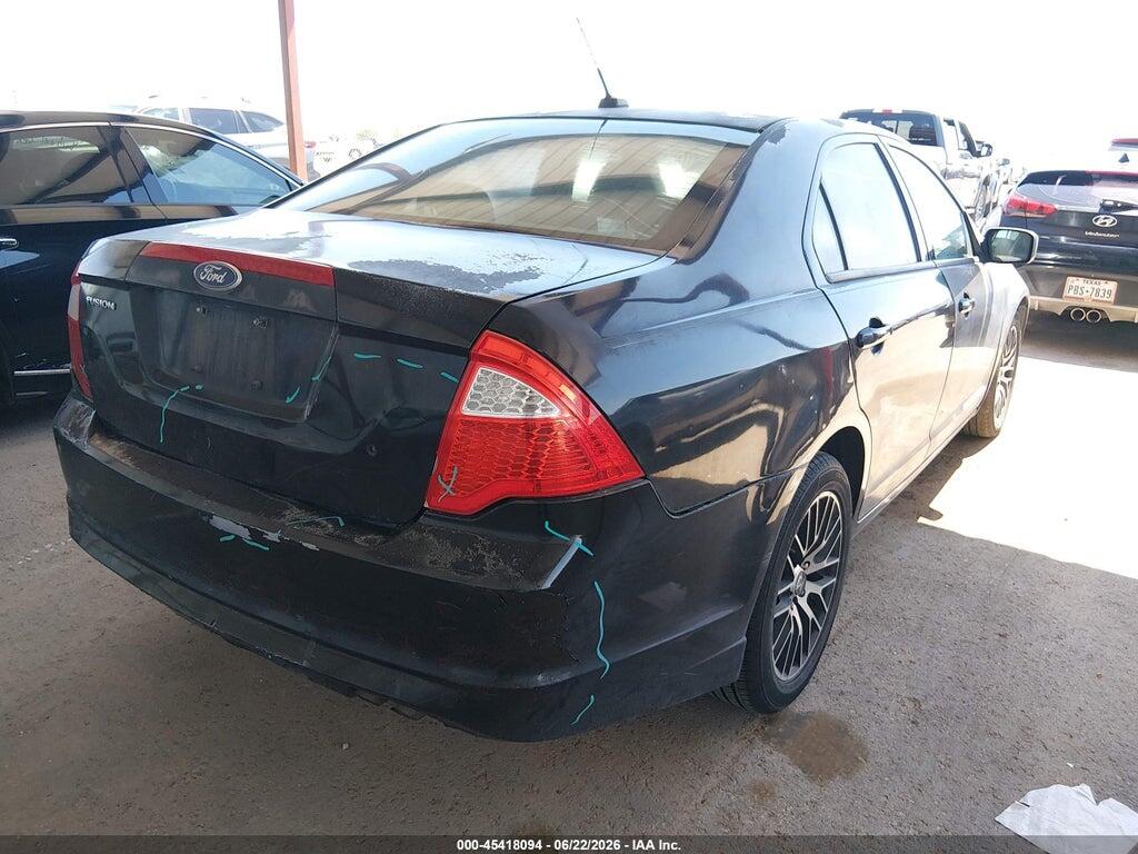 3FAHP0GA8AR375851 2010 FORD FUSION photo no. 4