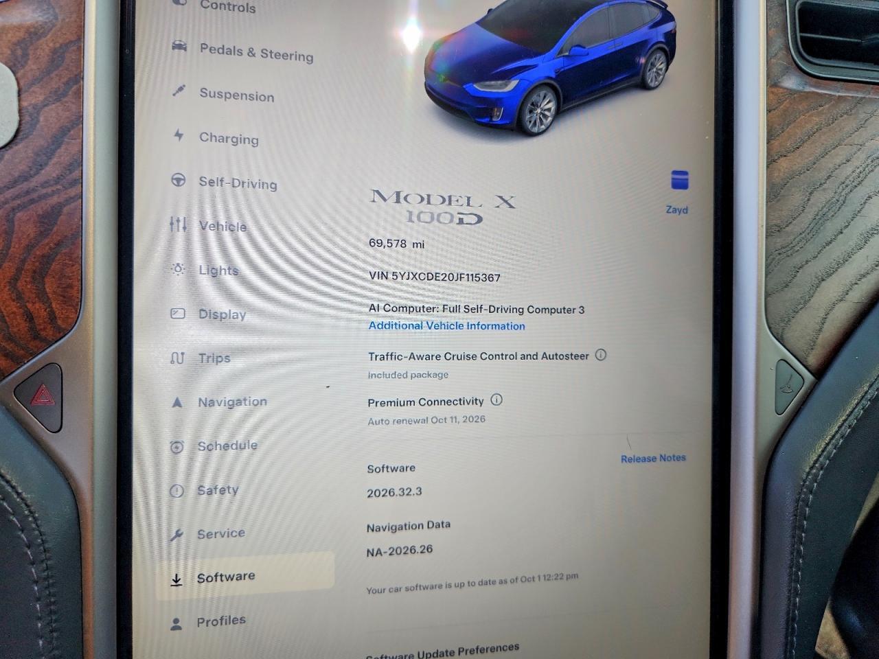 2018 TESLA MODEL X — Фото 9 из 13