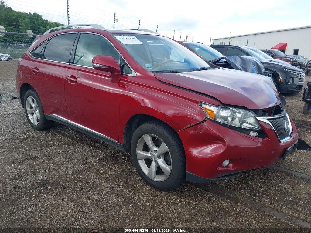 2T2BK1BA2AC030618 2010 LEXUS RX 350 photo no. 1