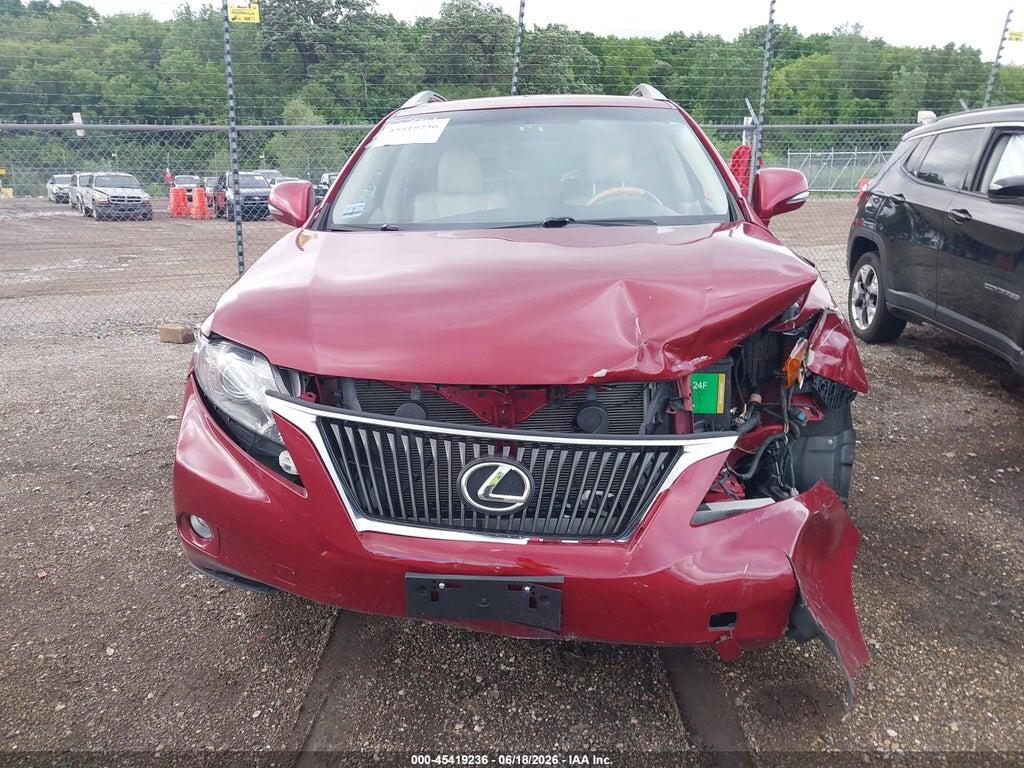 2T2BK1BA2AC030618 2010 LEXUS RX 350 photo no. 12