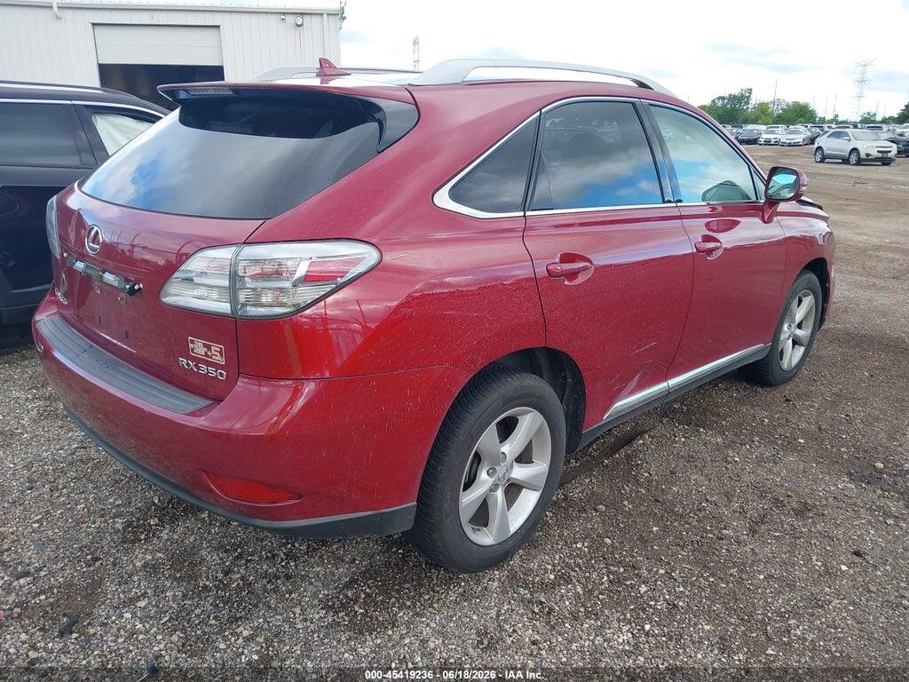 2T2BK1BA2AC030618 2010 LEXUS RX 350 photo no. 4