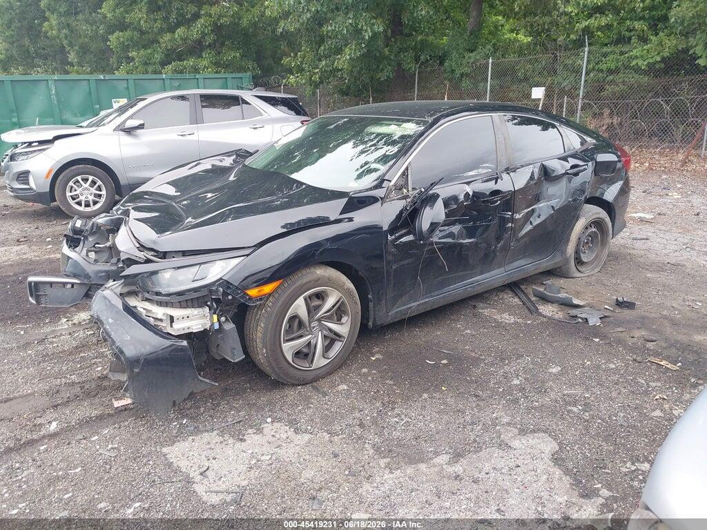 19XFC2F69KE044730 2019 HONDA CIVIC photo no. 2