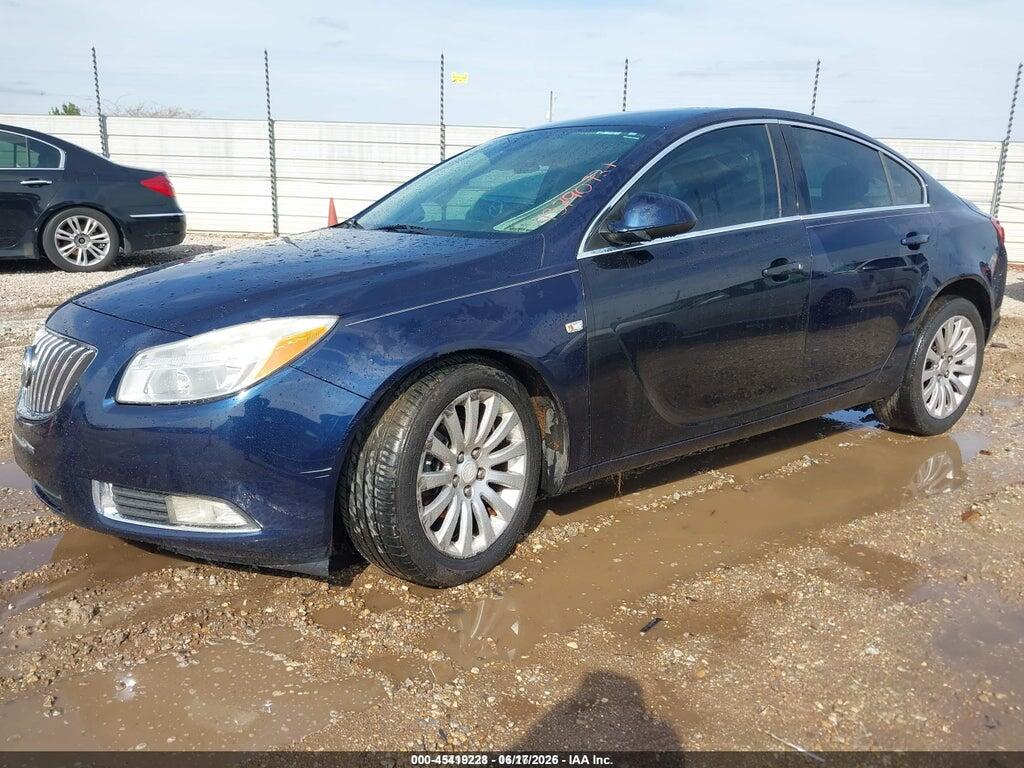 2G4GN5EC7B9182980 2011 BUICK REGAL photo no. 2