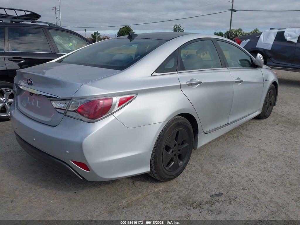 KMHEC4A43CA024521 2012 HYUNDAI SONATA HYBRID photo no. 4