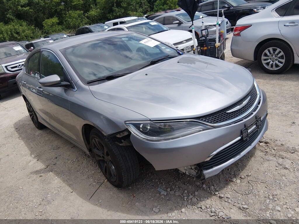 1C3CCCAB7GN136116 2016 CHRYSLER 200 photo no. 1
