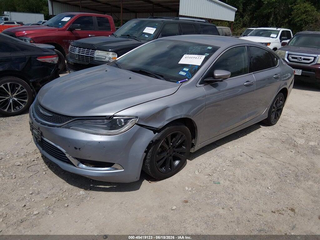 1C3CCCAB7GN136116 2016 CHRYSLER 200 photo no. 2