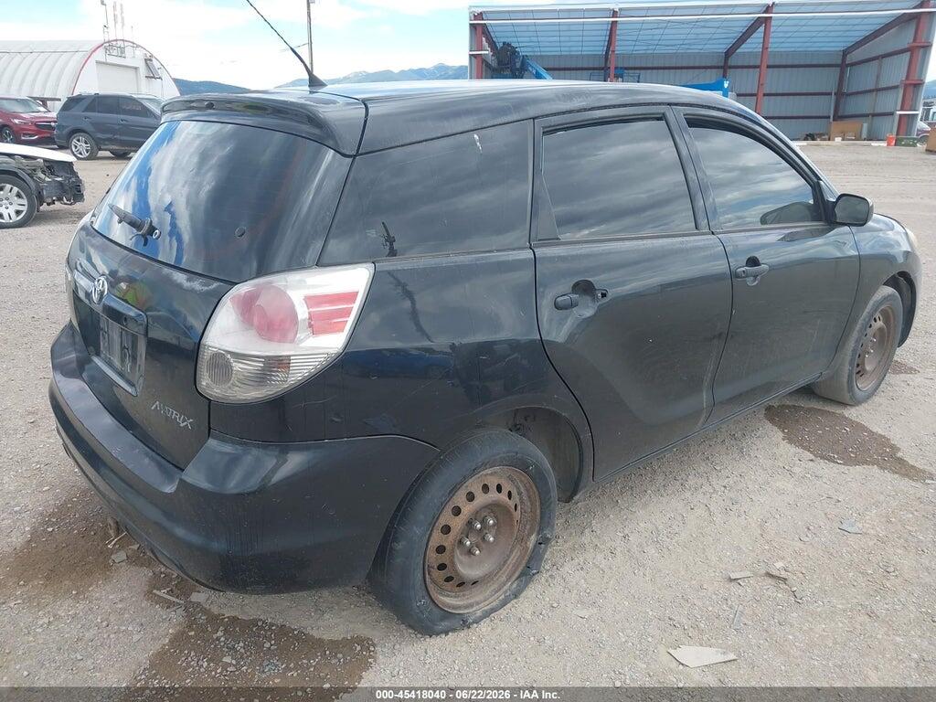 2T1KR32E47C657831 2007 TOYOTA MATRIX photo no. 4