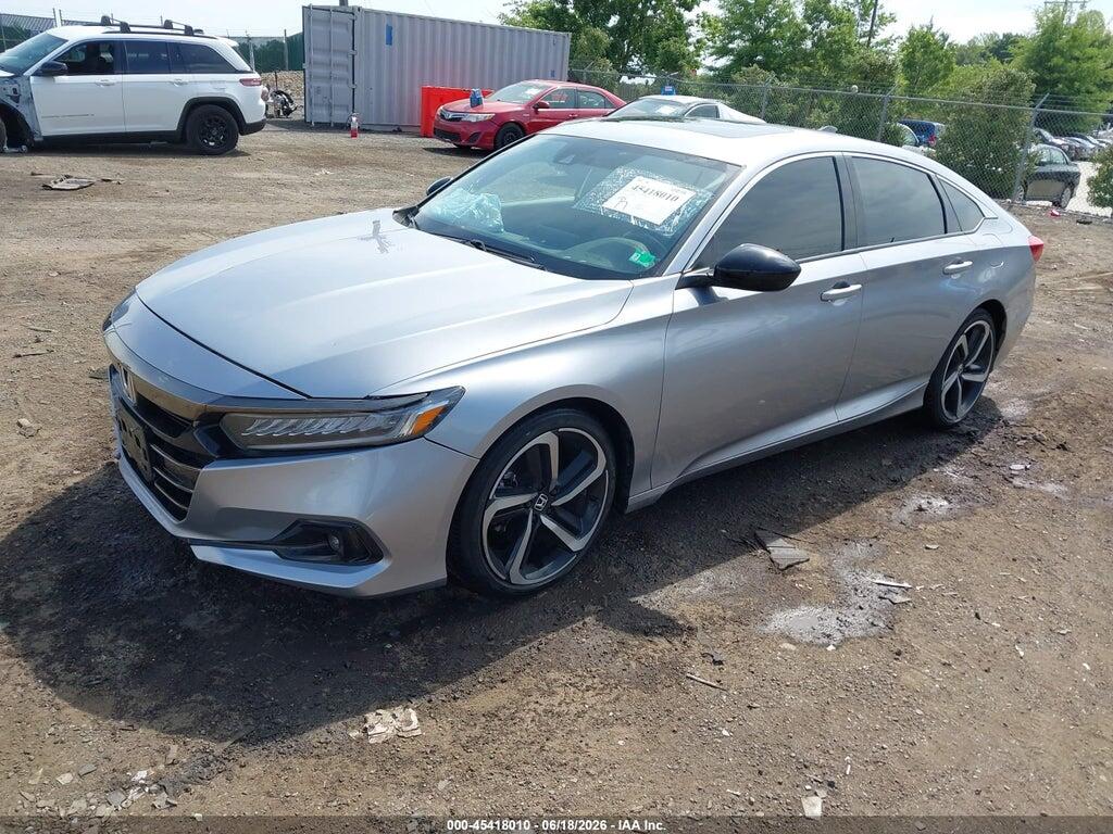 1HGCV2F35NA009128 2022 HONDA ACCORD photo no. 2