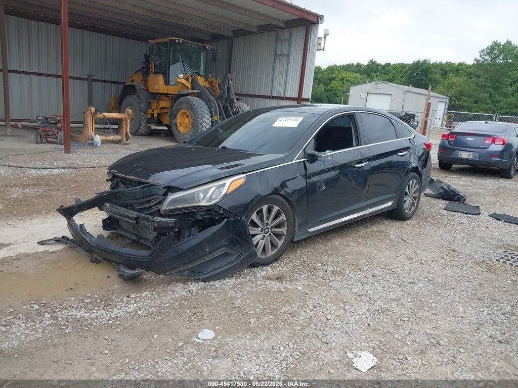 5NPE34AF8FH043486 2015 HYUNDAI SONATA photo no. 2