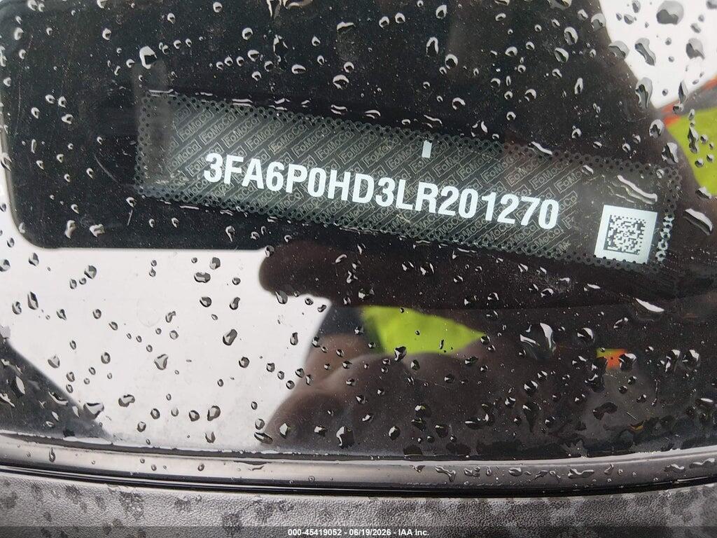 3FA6P0HD3LR201270 2020 FORD FUSION photo no. 9