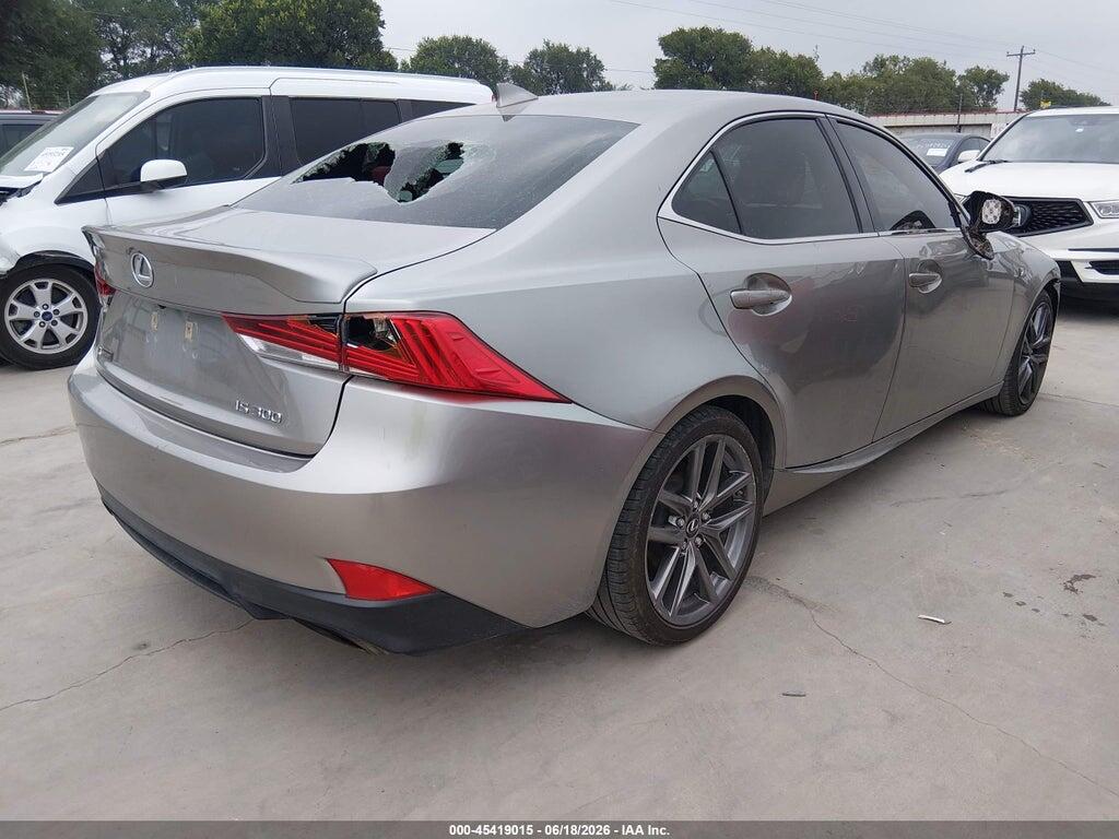 JTHBA1D29J5069070 2018 LEXUS IS 300 photo no. 4