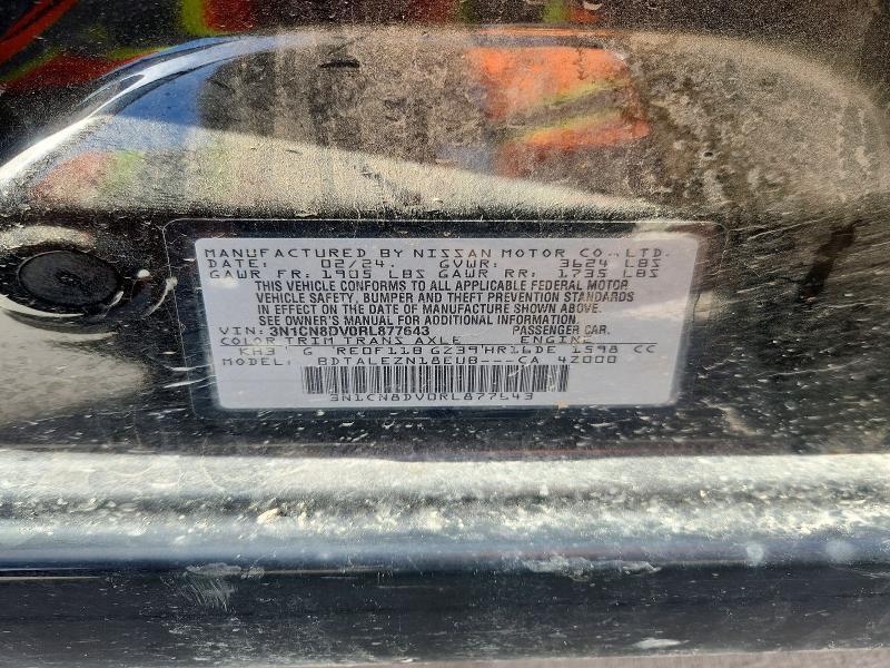 3N1CN8DV0RL877643 2024 NISSAN VERSA photo no. 12