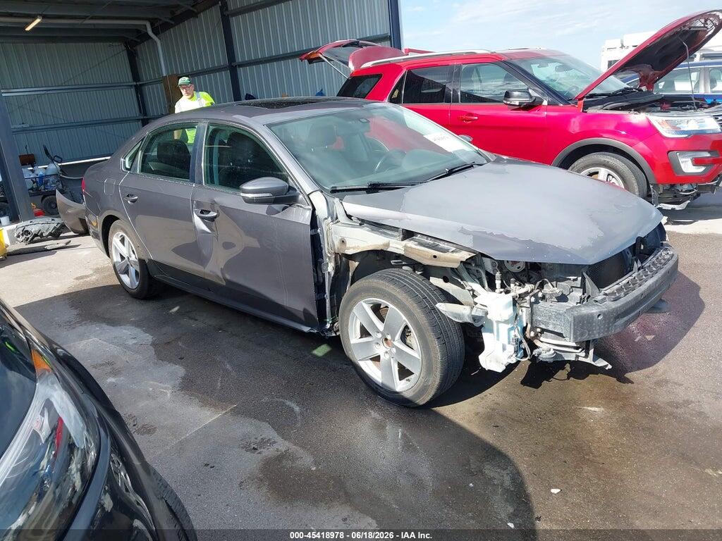 1VWBP7A39DC046384 2013 VOLKSWAGEN PASSAT photo no. 1