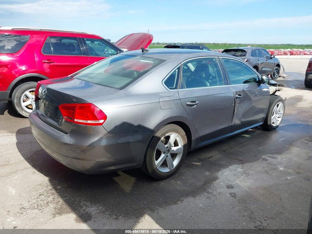 1VWBP7A39DC046384 2013 VOLKSWAGEN PASSAT photo no. 4