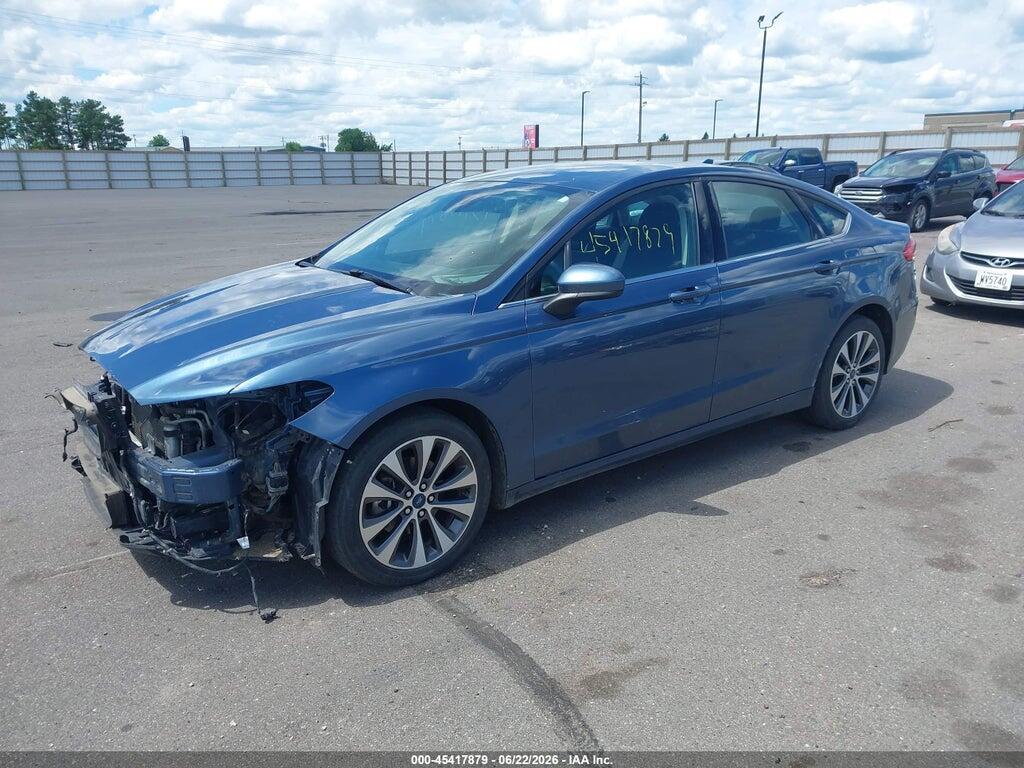 3FA6P0T91KR149400 2019 FORD FUSION photo no. 2