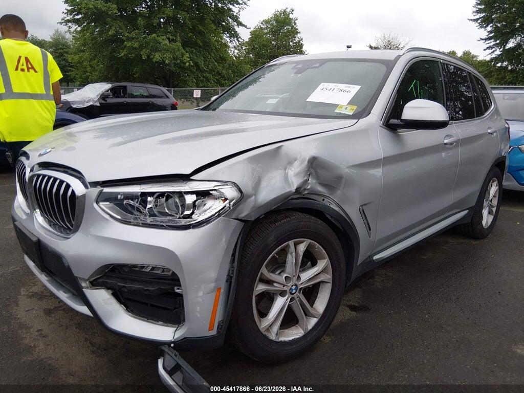 5UXTY5C08M9F50466 2021 BMW X3 photo no. 2