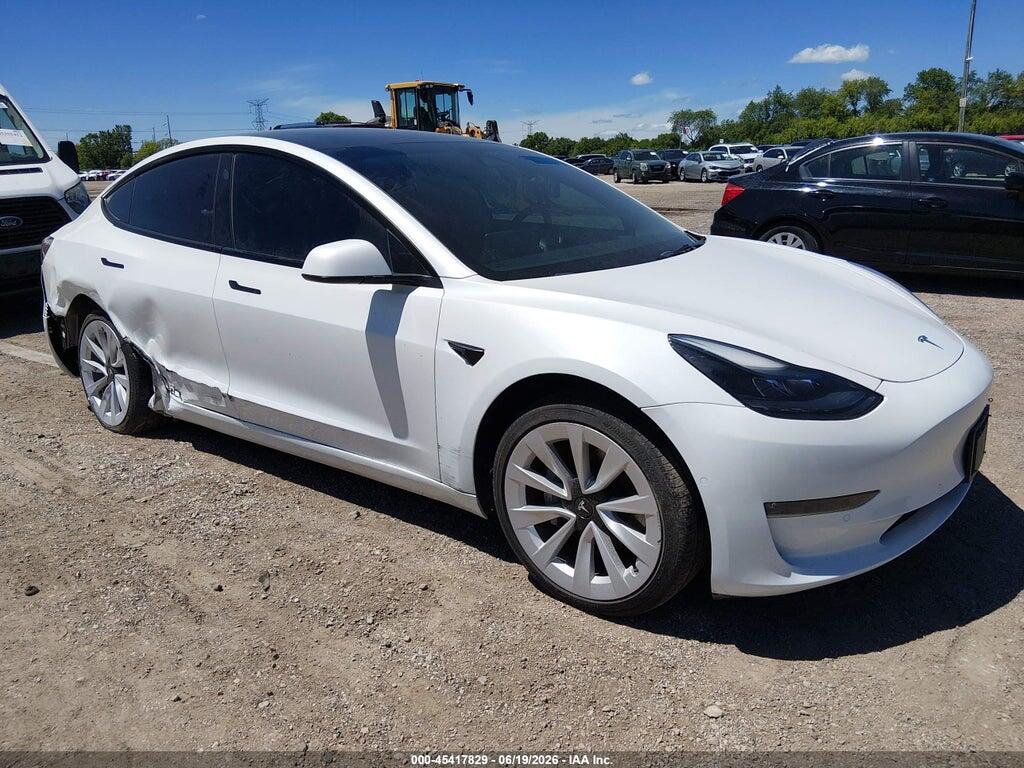 5YJ3E1EB0NF109291 2022 TESLA MODEL 3 photo no. 1