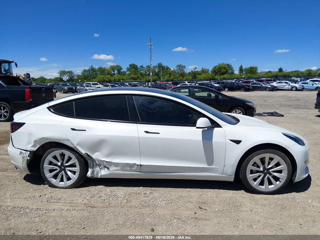 5YJ3E1EB0NF109291 2022 TESLA MODEL 3 photo no. 12