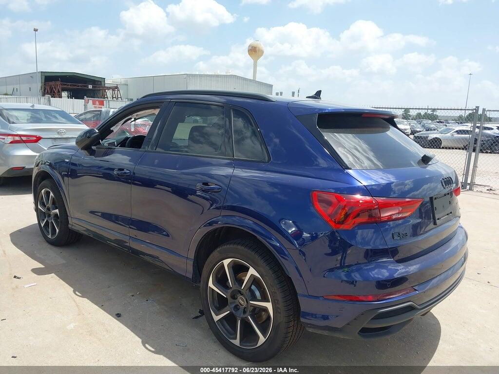 WA1EECF37S1108729 2025 AUDI Q3 photo no. 3