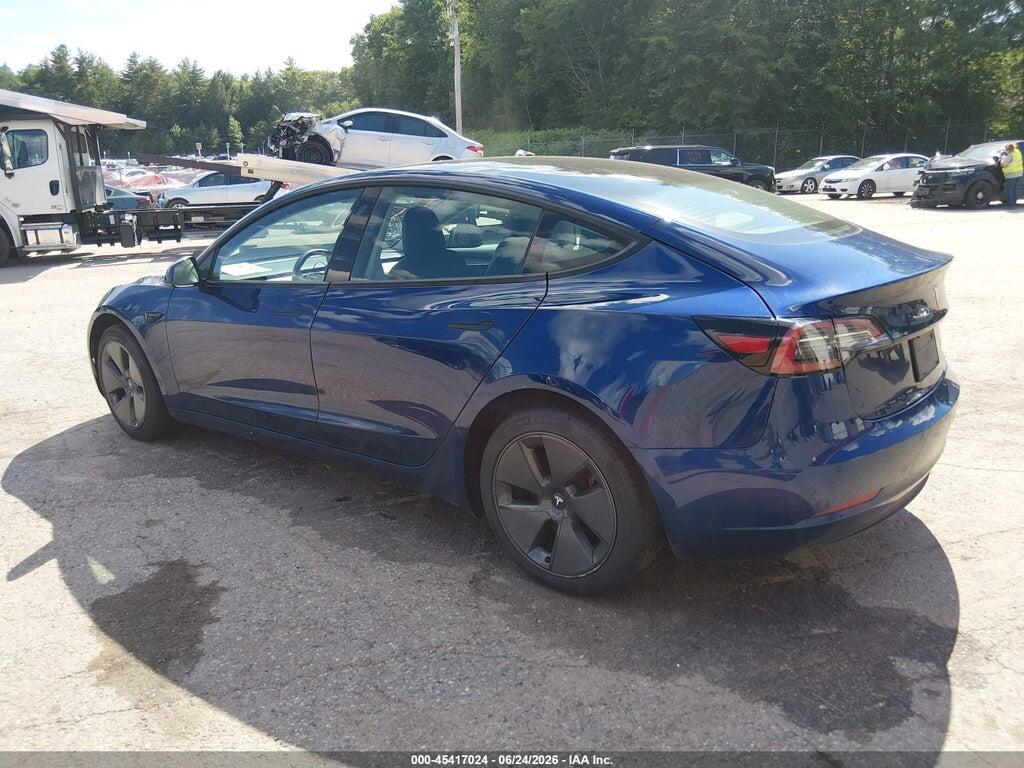 5YJ3E1EB8NF159324 2022 TESLA MODEL 3 photo no. 3