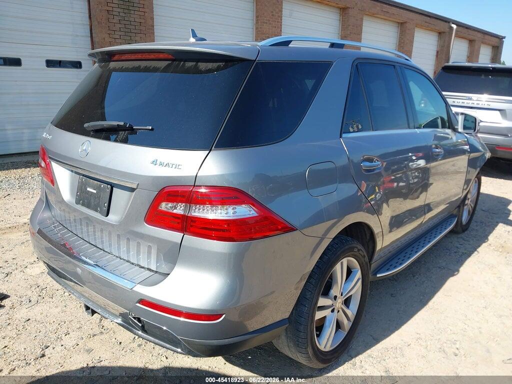 4JGDA5HB2FA587513 2015 MERCEDES-BENZ ML 350 photo no. 4