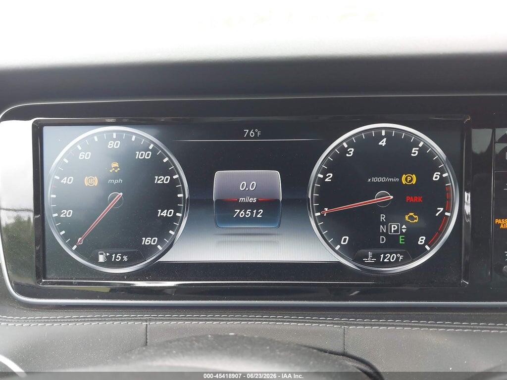 WDDXJ8FB4FA001048 2015 MERCEDES-BENZ S 550 photo no. 7