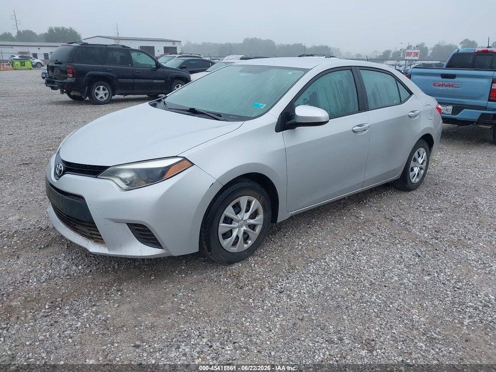 2T1BURHE2GC630295 2016 TOYOTA COROLLA photo no. 2