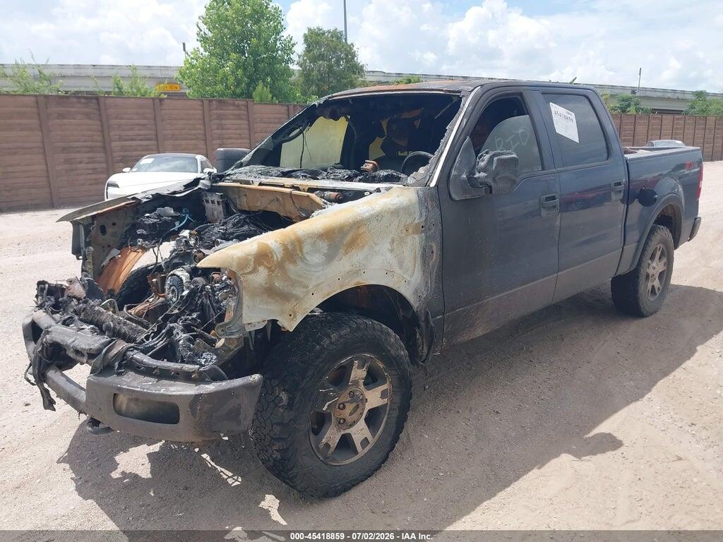1FTPW14555KE93064 2005 FORD F-150 photo no. 2