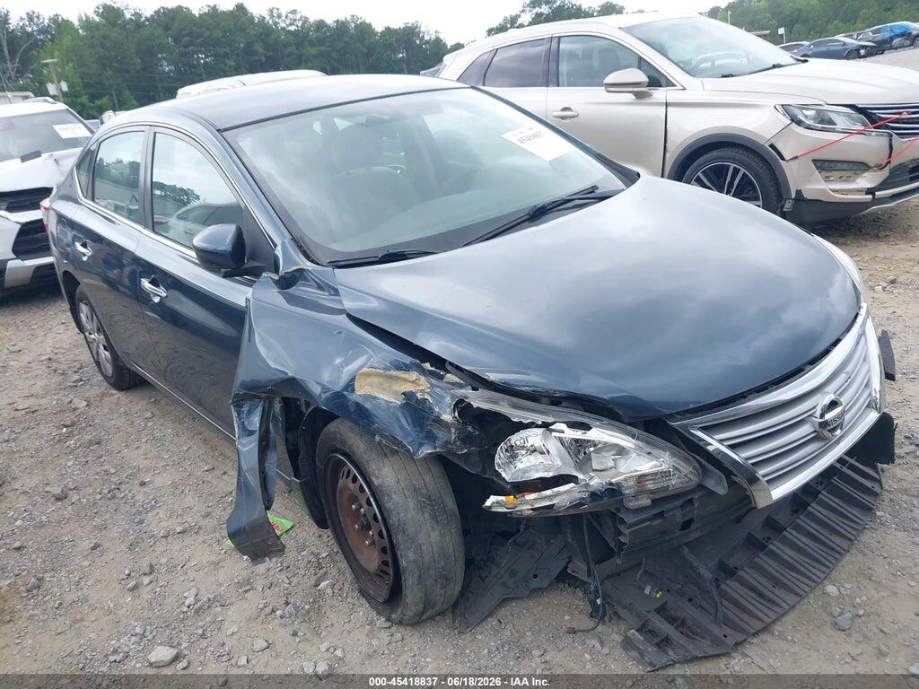 3N1AB7AP2EL620607 2014 NISSAN SENTRA photo no. 1